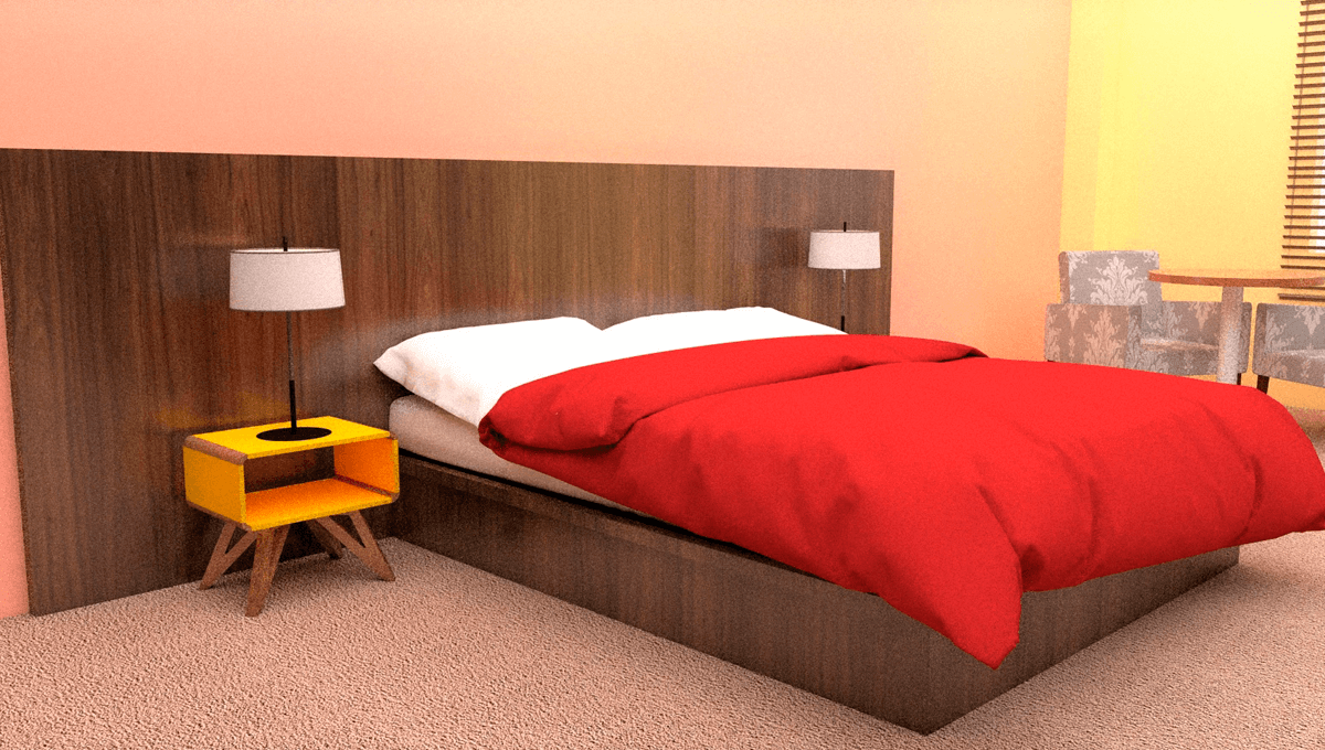 Dormitórios planejados para hotÃ©is