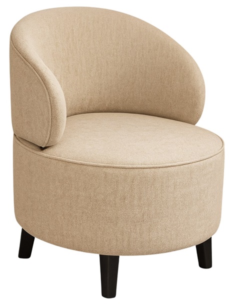 Poltrona Mona Linho Bege Pizarro